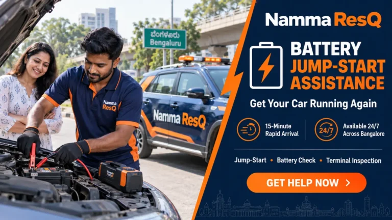 namma resq battery jump start assistance bangalore 1