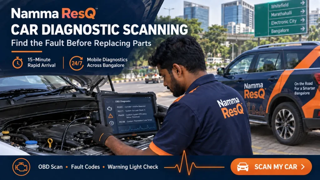 namma resq car diagnostic scanning bangalore 1