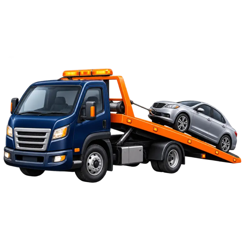 Flatbed car towing assistance in Bangalore