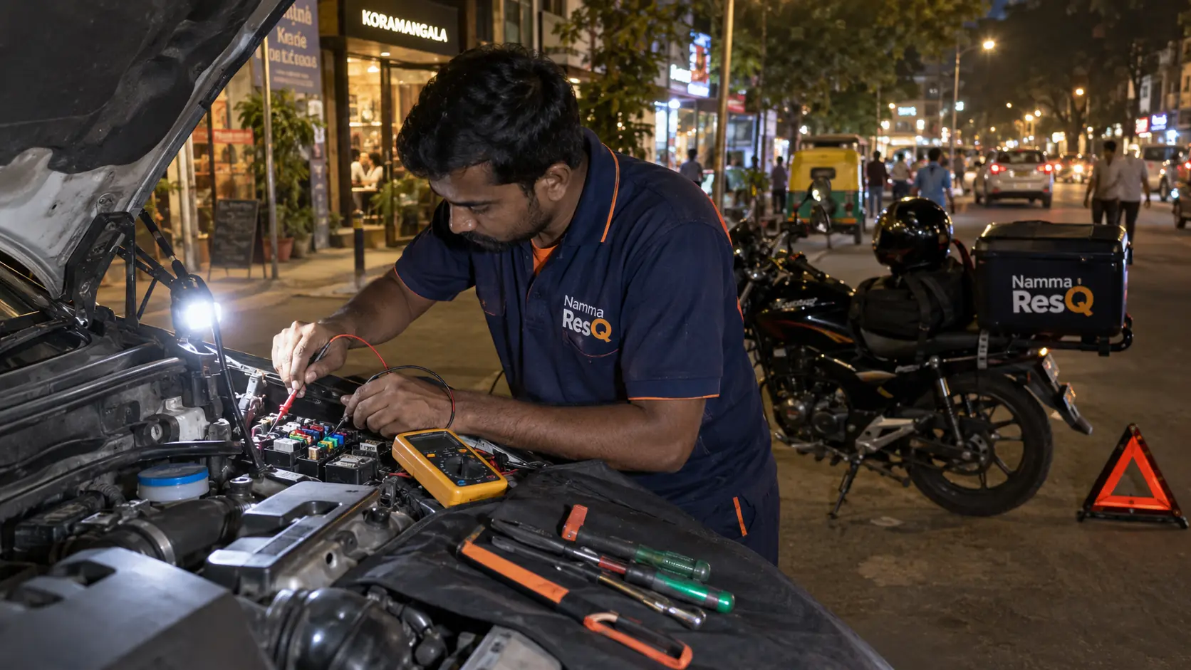 Night electrical fuse repair assistance in Bangalore